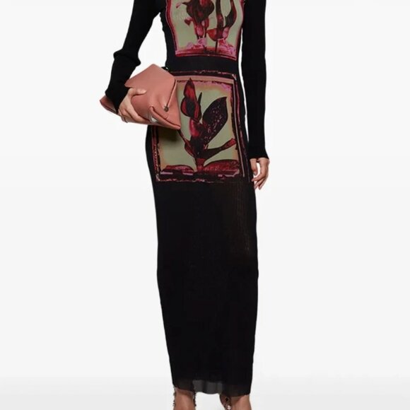 Jean Paul Gaultier Flowers Cadres Dress - Picture 2 of 3